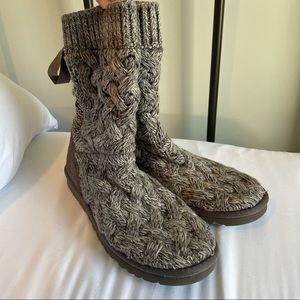 Knit Grey UGG Boots